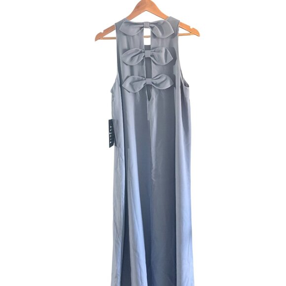 NWT - Tuckernuck, Portia Dress, Blue Fog Floral, Sz M - Picture 5 of 7